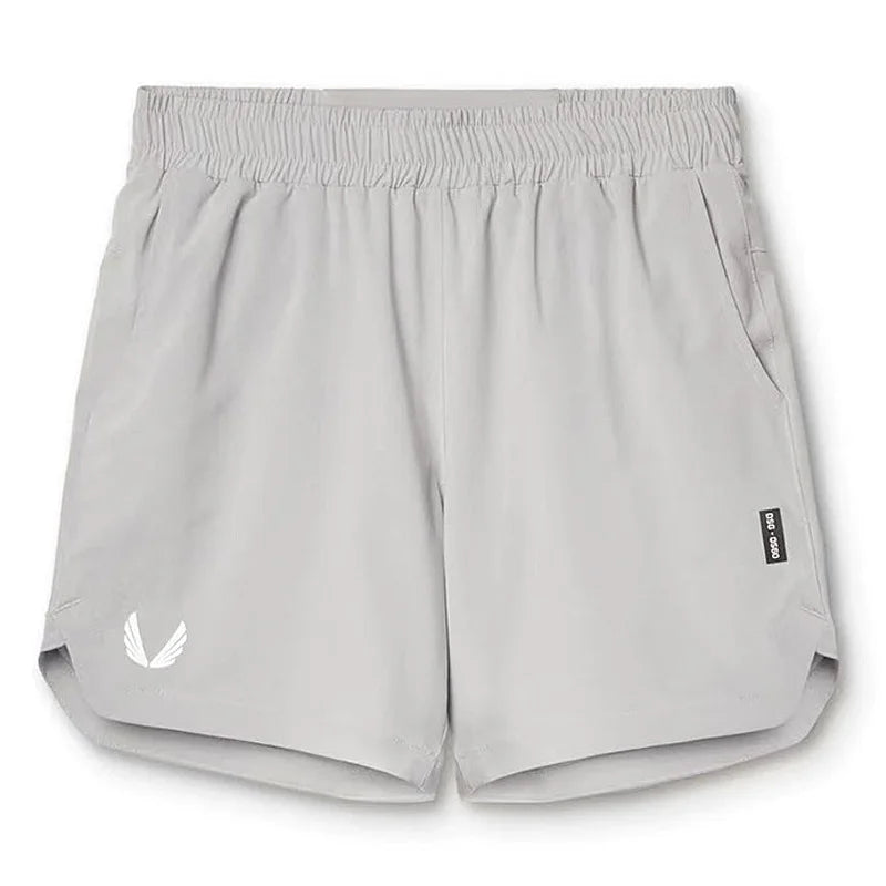 Men's Gym Training Shorts – Quick Dry Compression Sweatpants for Fitness & Running