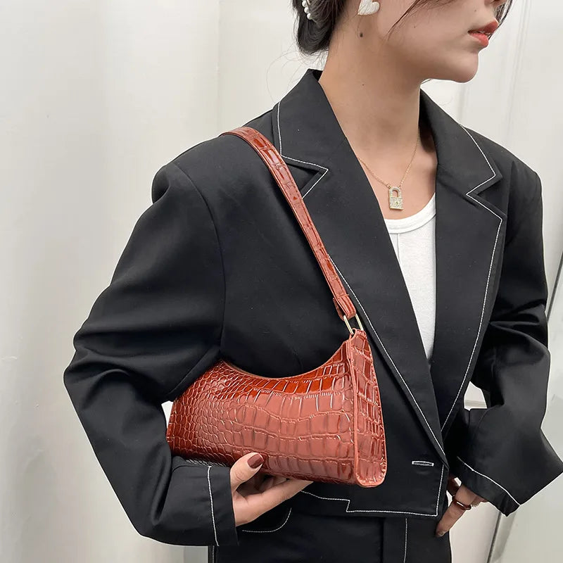 Women's Fashionable Underarm Small Shoulder Handbag
