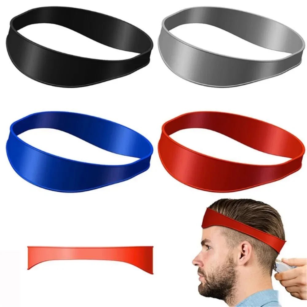 DIY Hair Cutting Guide - Silicone Neckline Shaving Template - lily supply