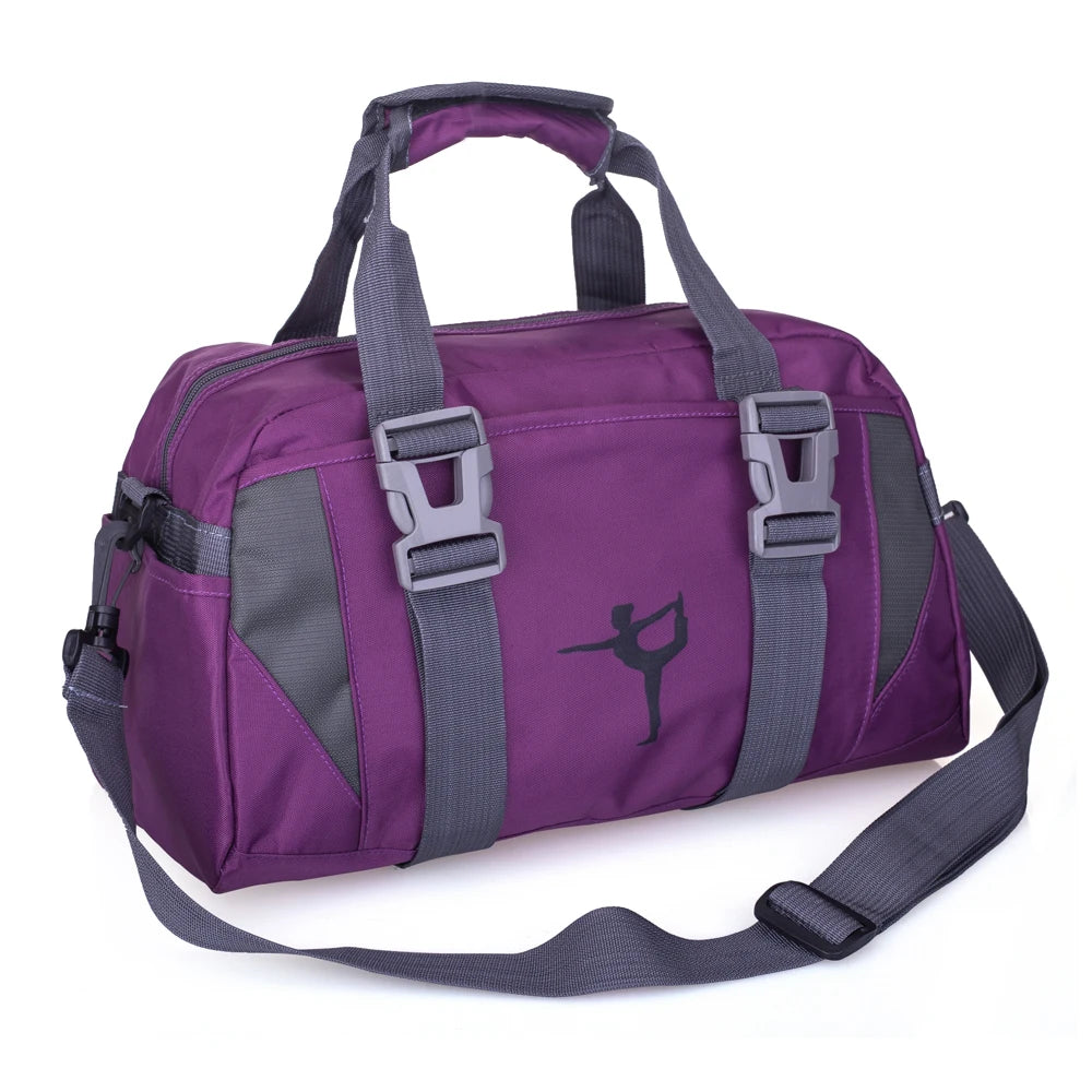 Travel bag, fitness bag, portable luggage bag, yoga bag, large capacity business travel storage luggage bag, shoulder bag