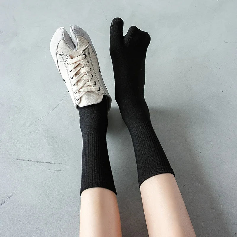 Japanese Tabi Two - Toe Split Socks – Traditional Tabi Style Socks - lily supply