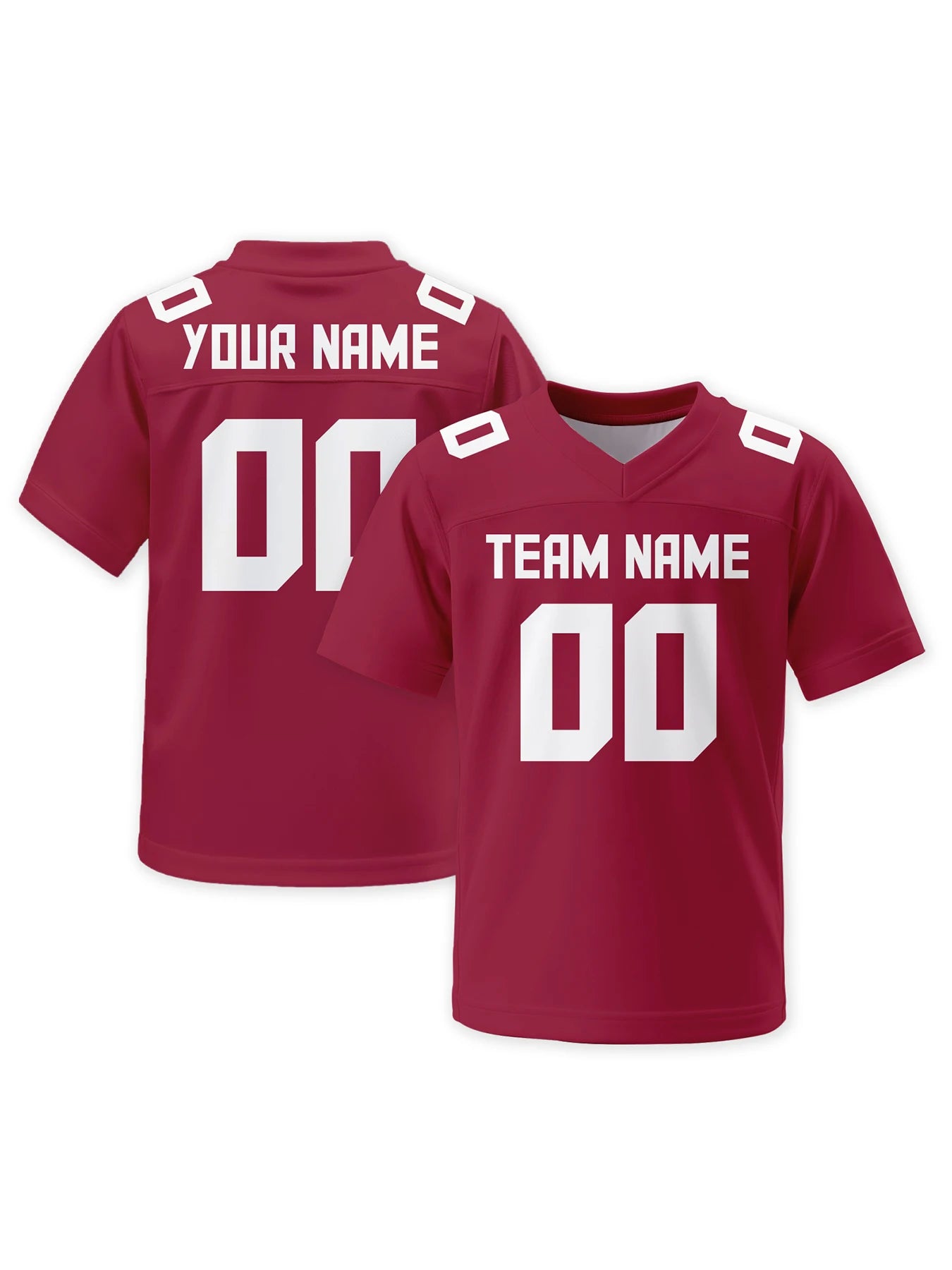 Custom American Football Jersey – Personalised Team Name & Number - lily supply