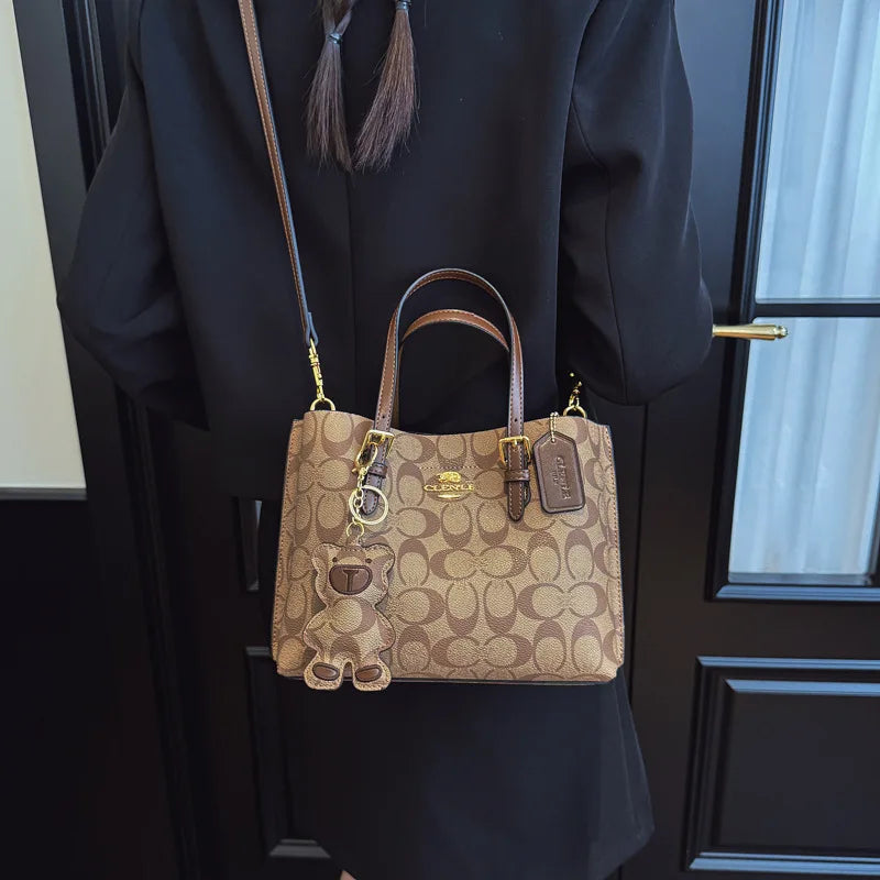 Women's Luxury Print Tote Bag - Large Capacity Shoulder Crossbody Purse