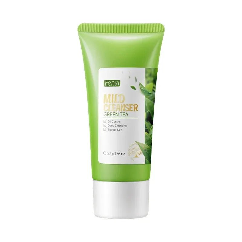 Vitamin C Facial Cleanser Skin Deep Cleansing Moisturizing Blackhead Removal skincare Face Wash Foam Face Cleanser Skin Care - lily supply