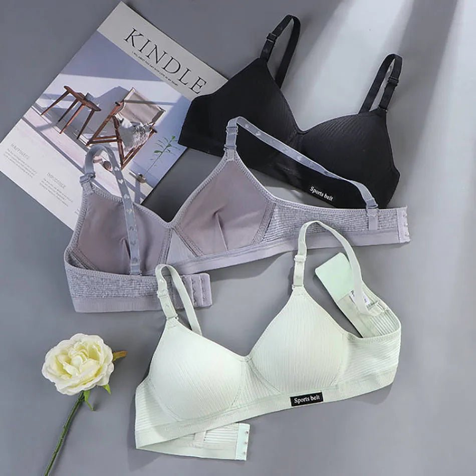 Sport Underwear for Teens Seamless Girl No Underwire Training Bra Soft Skin - Friendly School Girl Small Size Bra Clothing - lily supply