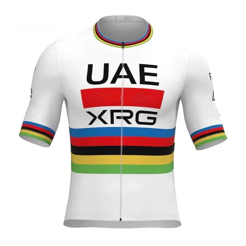 UAE Team Emirates 2026 Pro Cycling Jersey Set – Men's Summer Bike Kit - lily supply