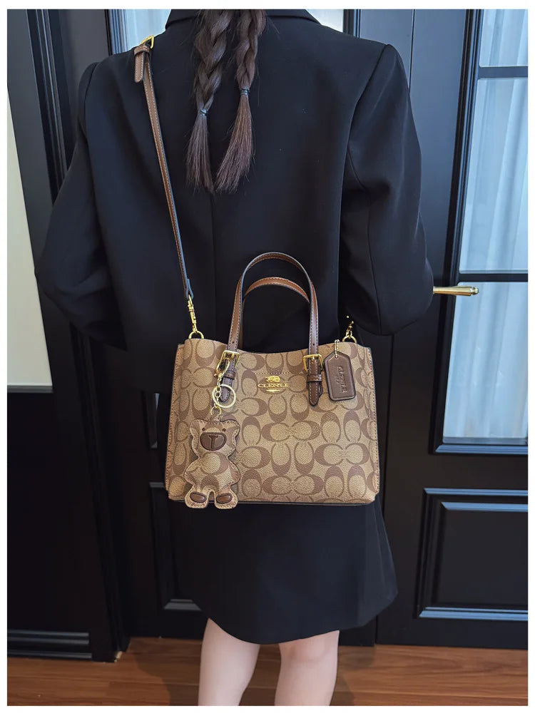 Women's Luxury Print Tote Bag - Large Capacity Shoulder Crossbody Purse