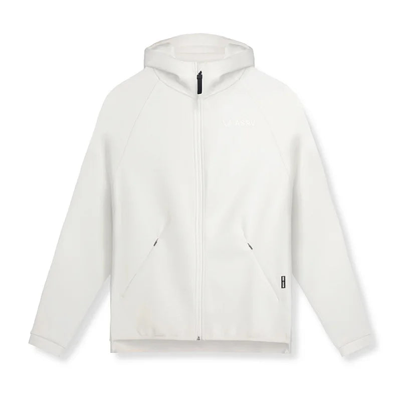 Men's Fitness Hooded Zip Sweatshirt - Casual Gym Hoodie Jacket