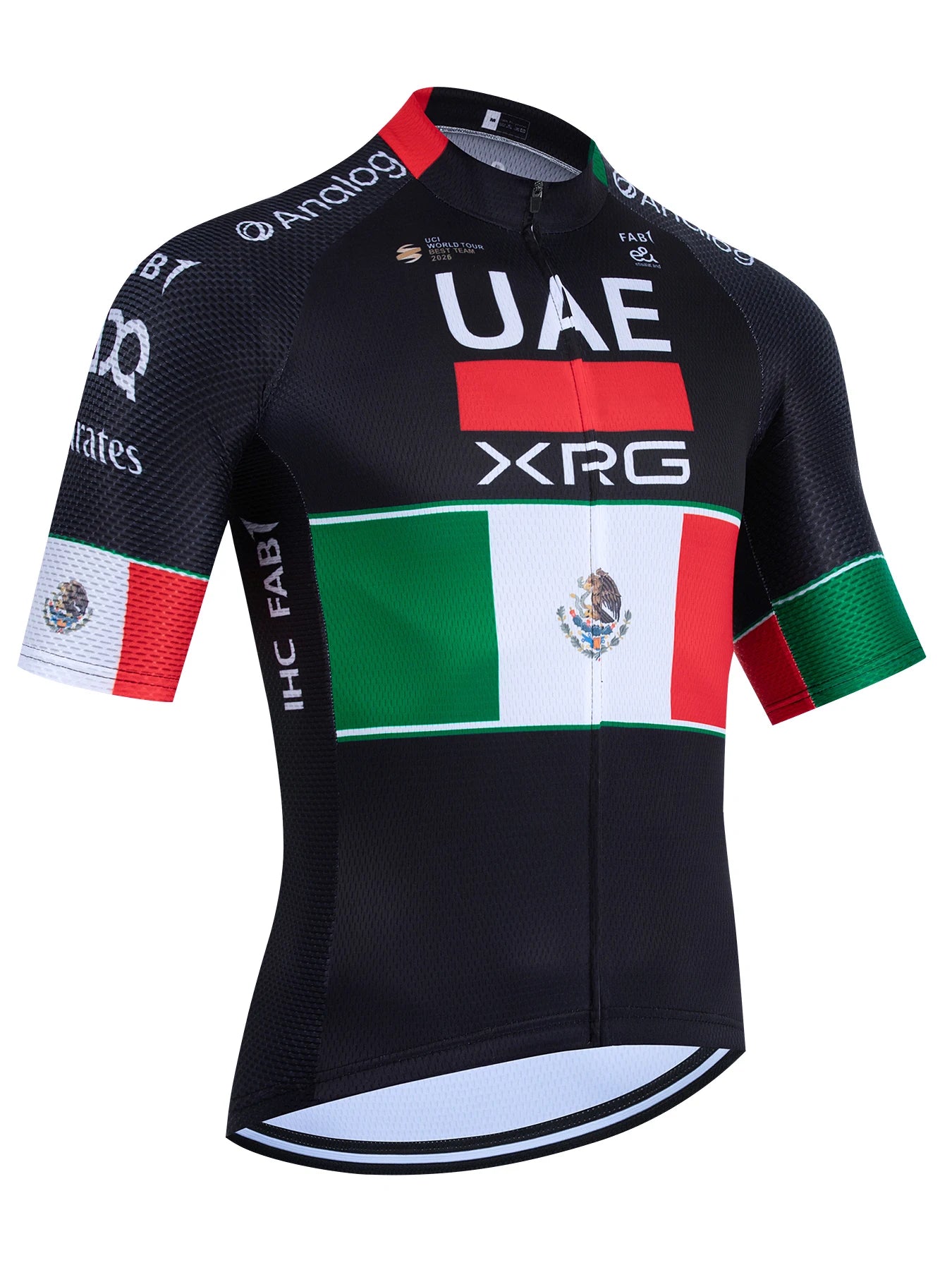 2026 New MEXICO Cycling Jersey UAE Team Bike Jersey Shorts Men Women Quick dry Ropa Ciclismo Pro Bicycle TShirt Clothing - lily supply