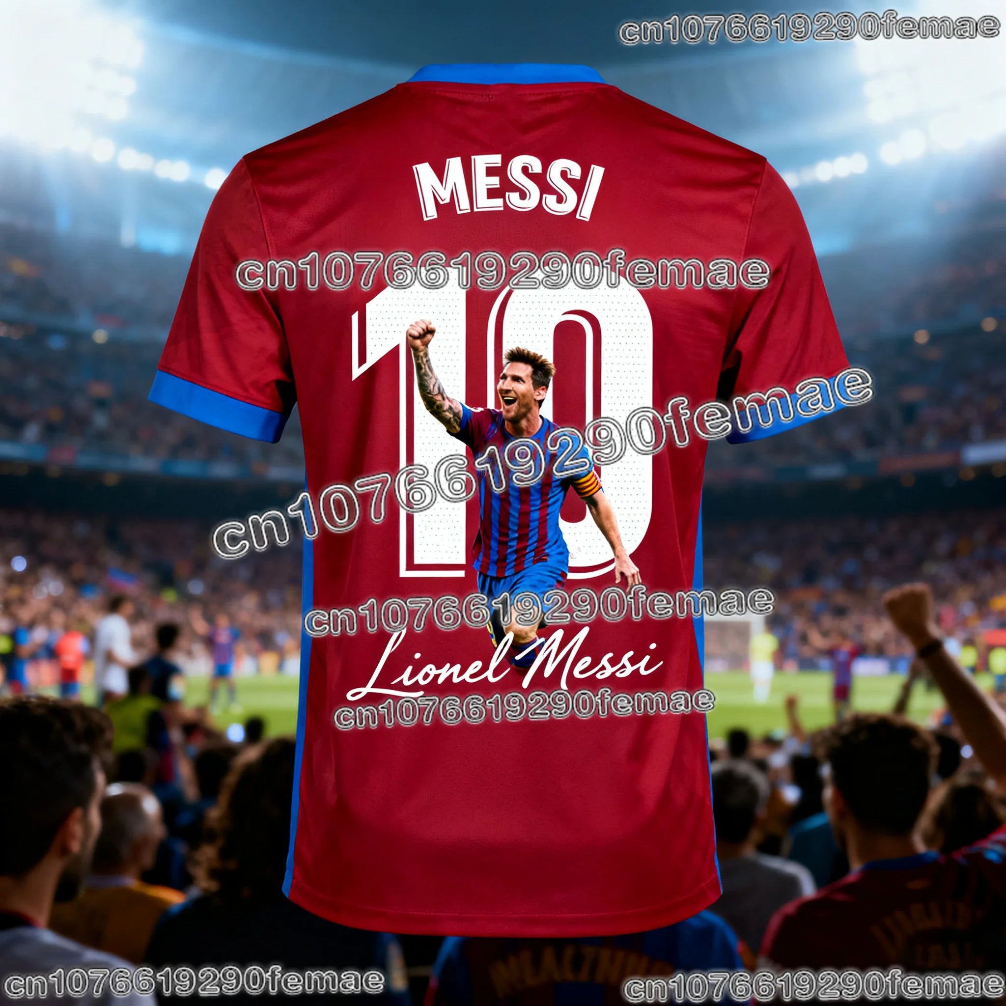 Messi Special Edition Football Jersey – Quick-Dry Commemorative Shirt