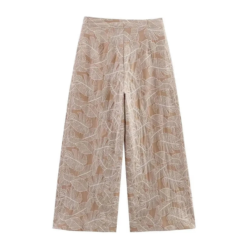 Women's Trouser & Top Two-Piece Set