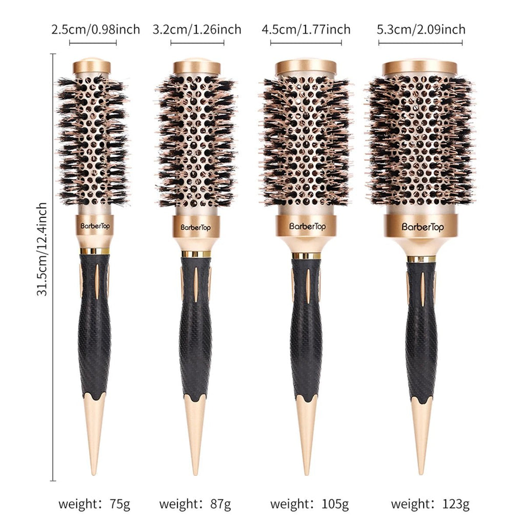 Anti - Static Salon Curling Styling Barber Comb - Wet Curly Hair Brush - lily supply