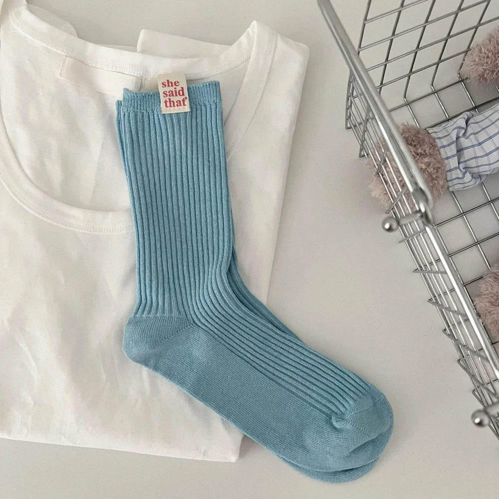 Women's Japanese Retro Cotton Pile Socks – Vintage Style Casual Socks - lily supply