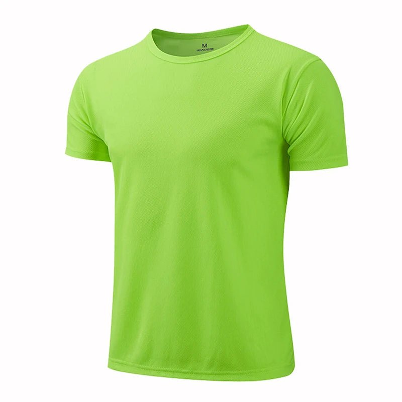 Quick - Dry Sport T-Shirt – Short Sleeve Gym & Fitness Jersey - lily supply