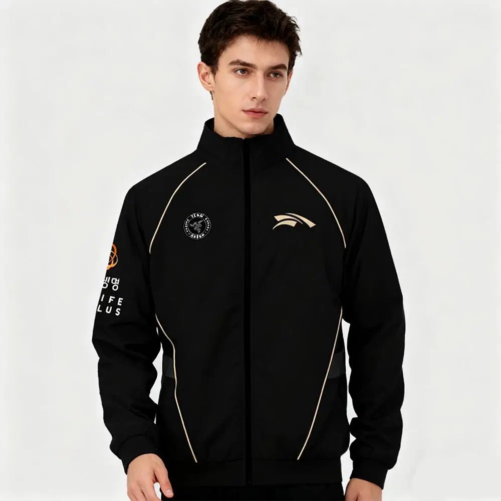 HLE Esports Team Jacket Uniform Custom 2025 World Championship Player Training Jersey Mens Autumn/winter Zip - up Collar Hoodie - lily supply