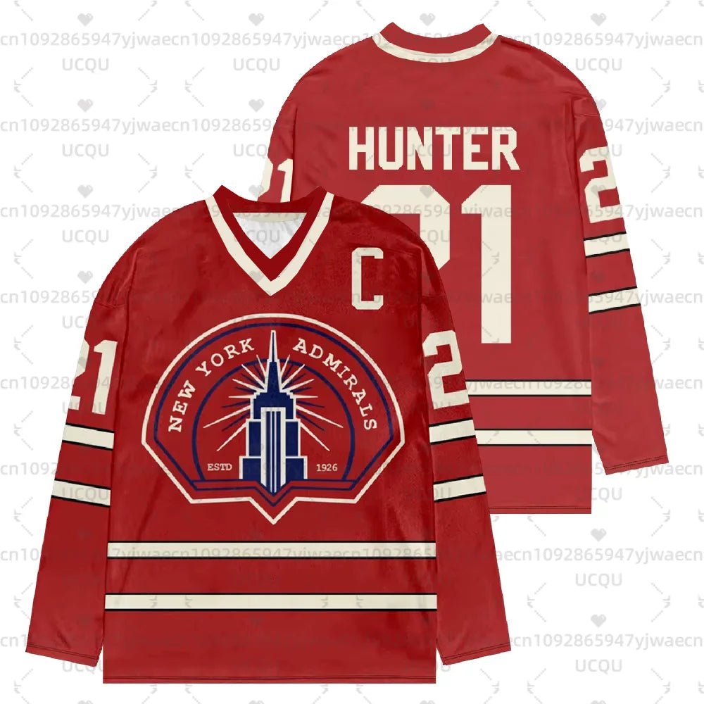 New Heated Rivalry Hockey Jersey Long Sleeves Tee Men's Women's Rozanov HOLLANDER T-shirt Unisex Tops Pullovers - lily supply