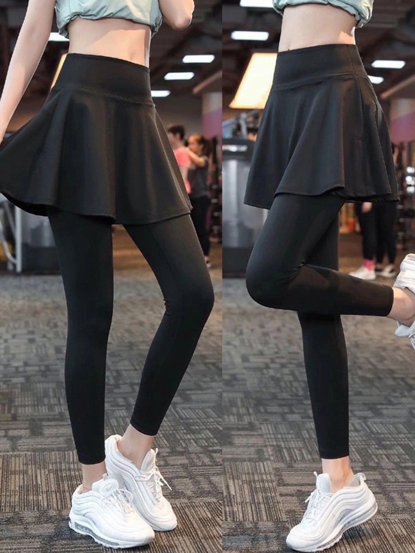 Women's Sports skirt Casual High Waist Gym Running Fitness Cycling Casual Skirt Golf Tennis Fitness Comfortable - lily supply
