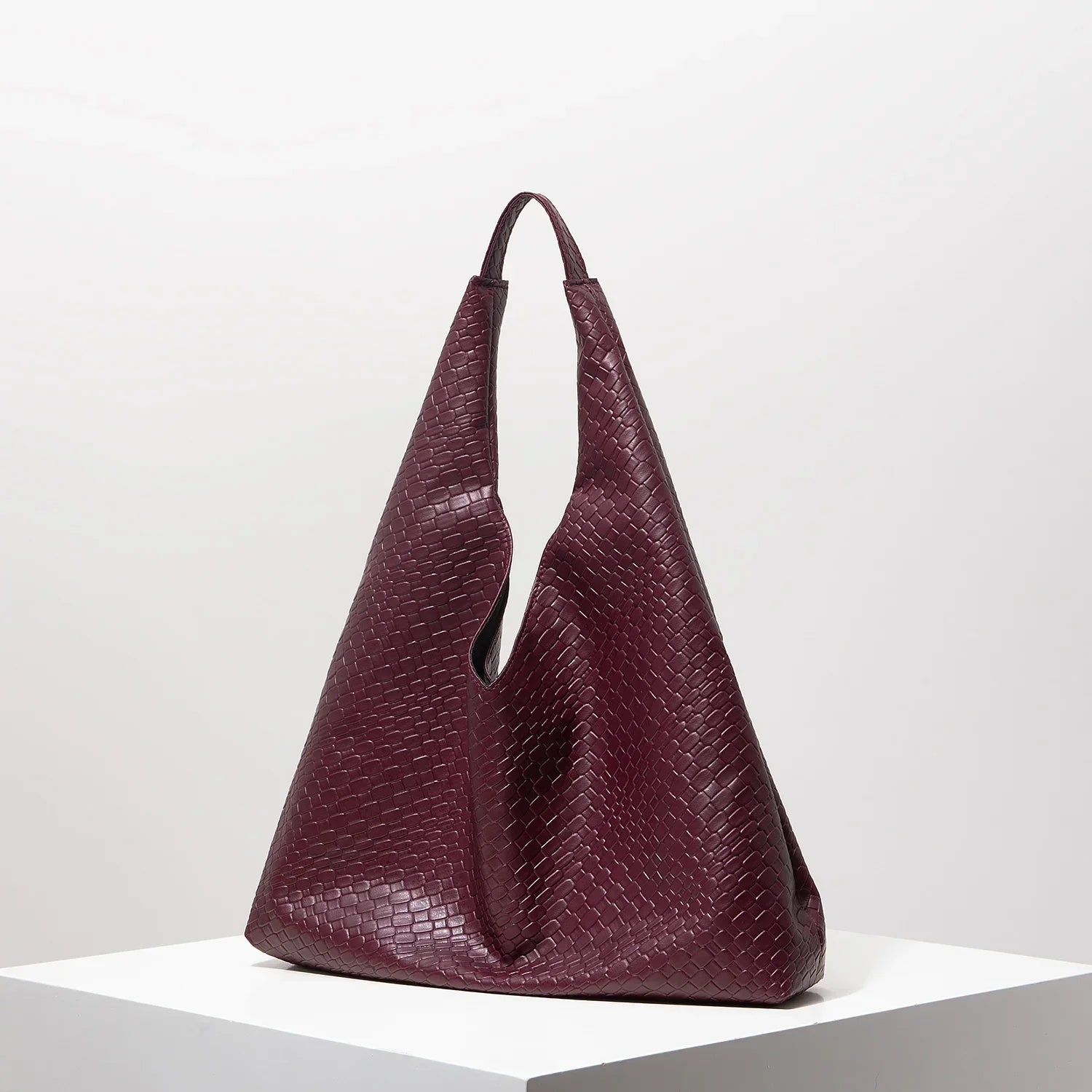 Minimalist Hobo Tote Bag - Retro Elegant Large Capacity Shoulder Bag
