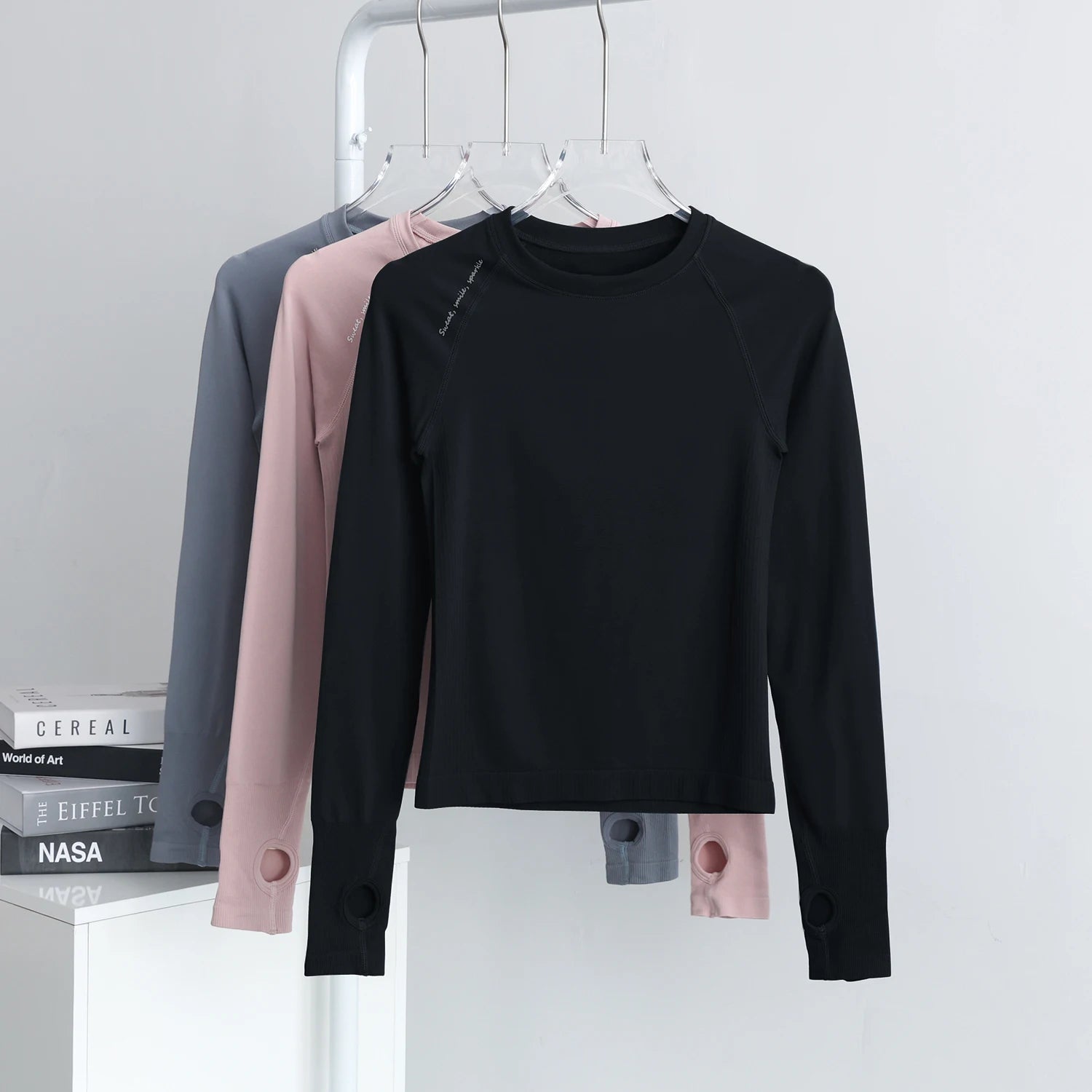 Women's Outdoor Sports Shirt Yoga Wear Fitness T-Shirt Running Workout Tops T-shirt Female Sportswear Exercise Gym Clothing - lily supply