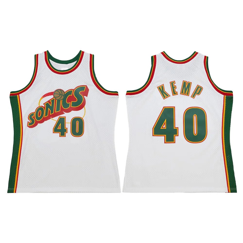 Kevin Durant 35 Seattle SuperSonics Retro Basketball Jersey - lily supply