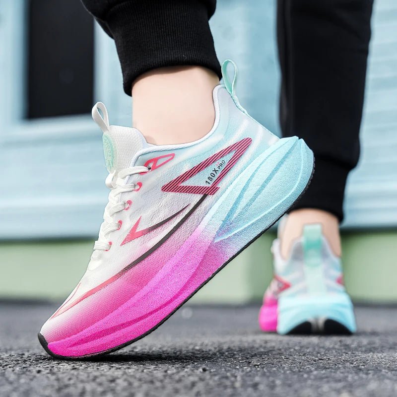 Trend Men's Sneakers Sports Basketball Walking Shoes For Men Carbon Board Running Sneakers Women Breathable Athletic Shoes Male - lily supply