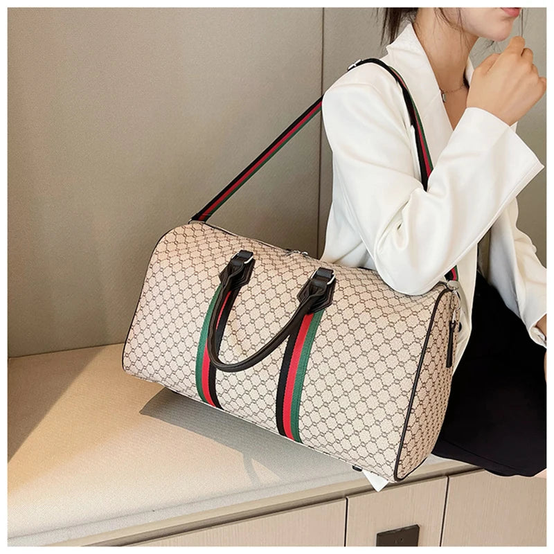 Women's Bag Travel Duffle Totes Gym Sports Fitness Luxury Business Large Capacity Casual Luggage Handbag Outdoor Weekend Bag