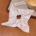 Cute Square Scrunchie for Girls - Sweet Children's Hair Tie Headband - lily supply