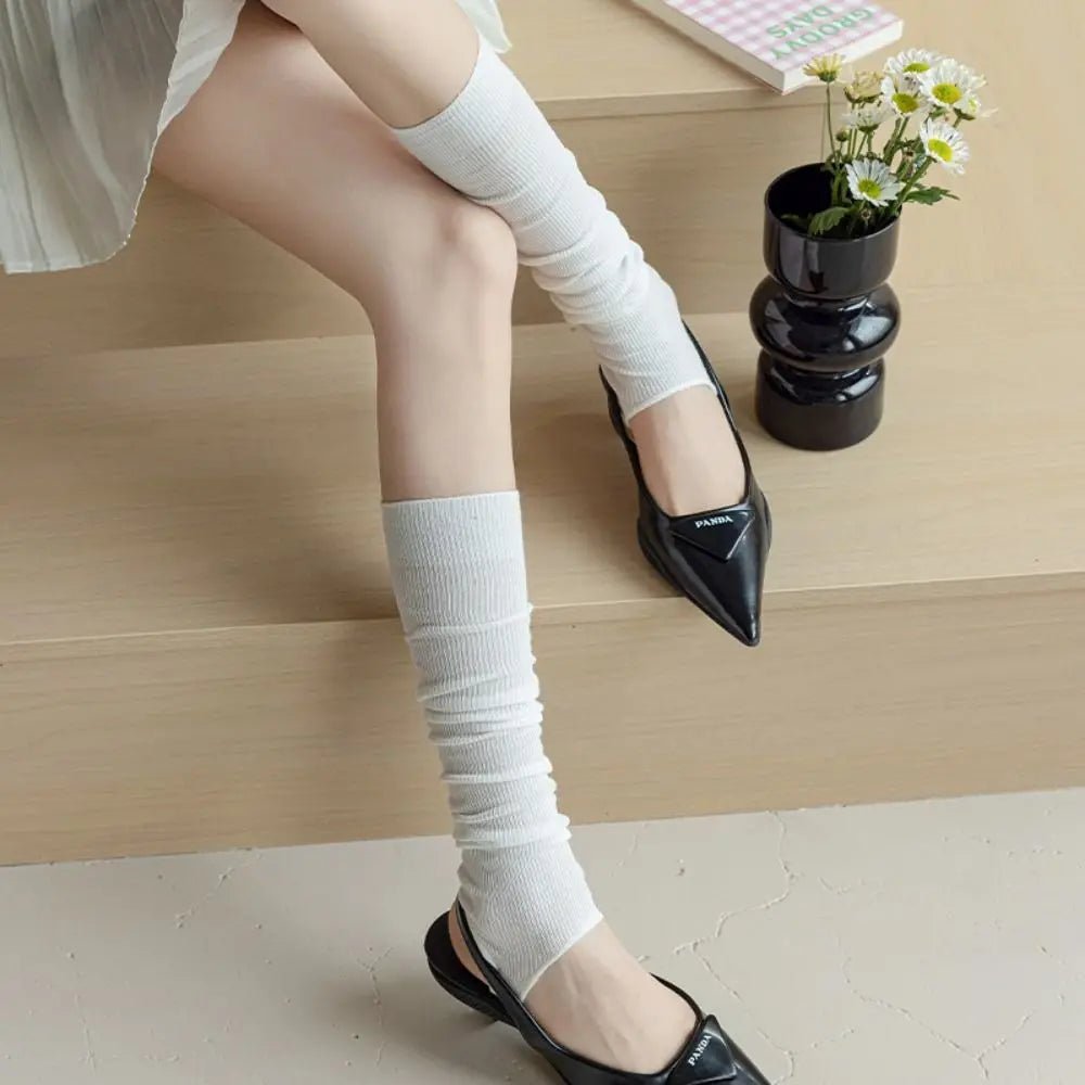 Women's Thin Breathable Knee High Socks – Lightweight Summer Socks - lily supply