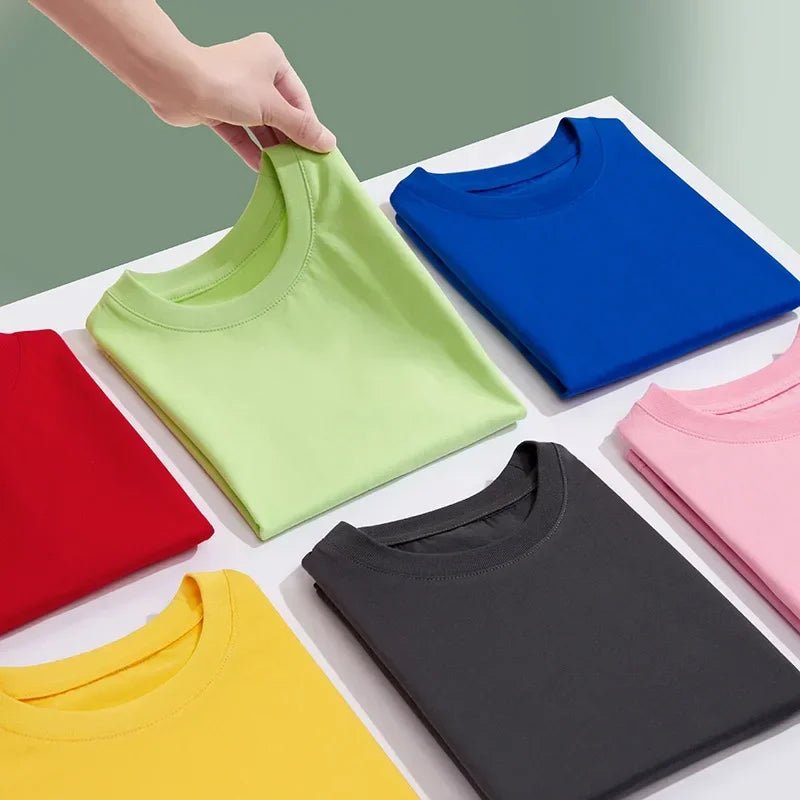Girls T-shirts Short - sleeve Blouse for Kids 2025 Summer Teenager School Uniform Tees Cotton Children Outfits Toddler Outerwear - lily supply