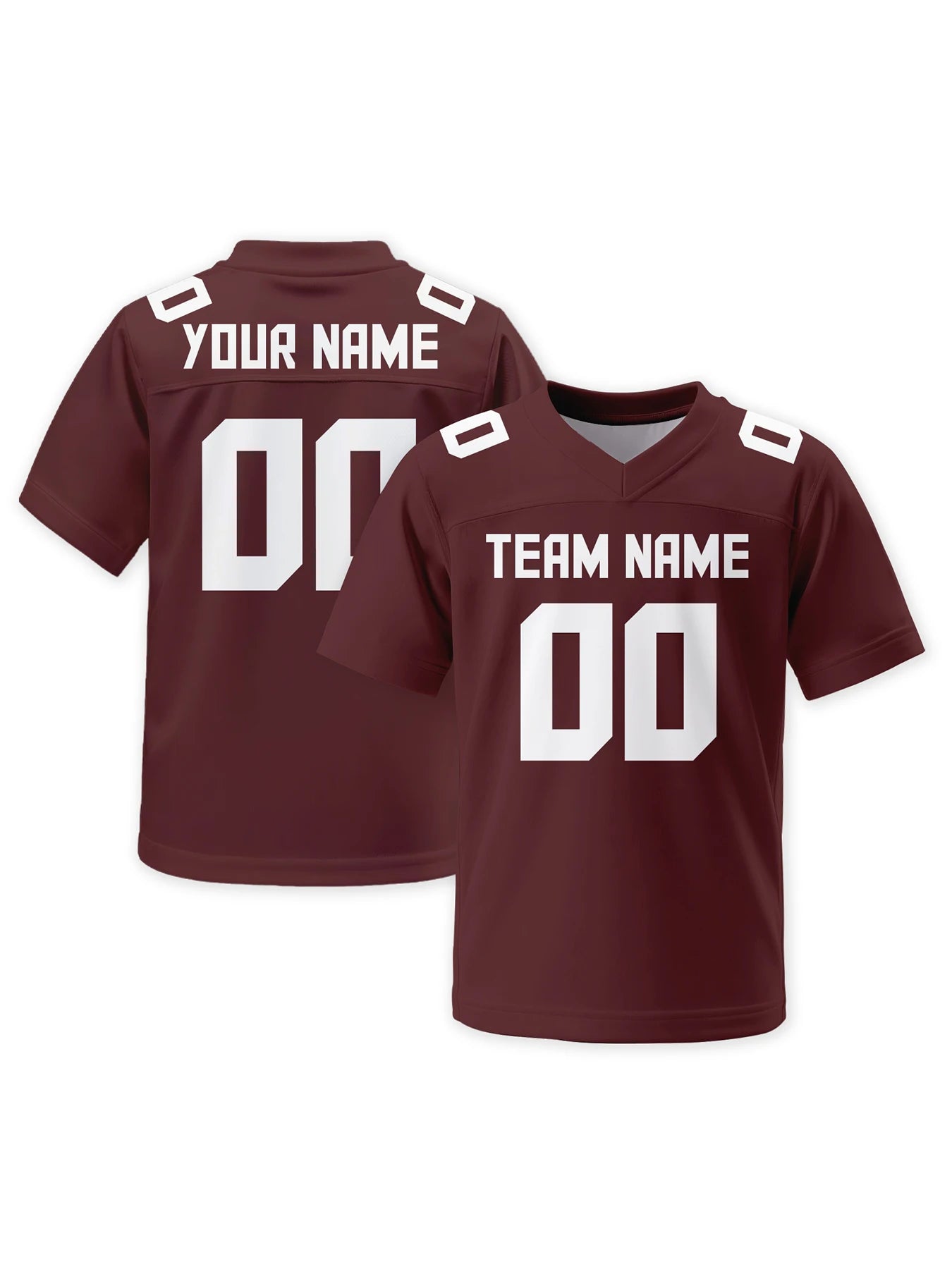Custom American Football Jersey – Personalised Team Name & Number - lily supply