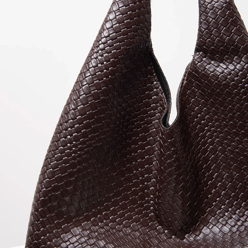 Minimalist Hobo Tote Bag - Retro Elegant Large Capacity Shoulder Bag
