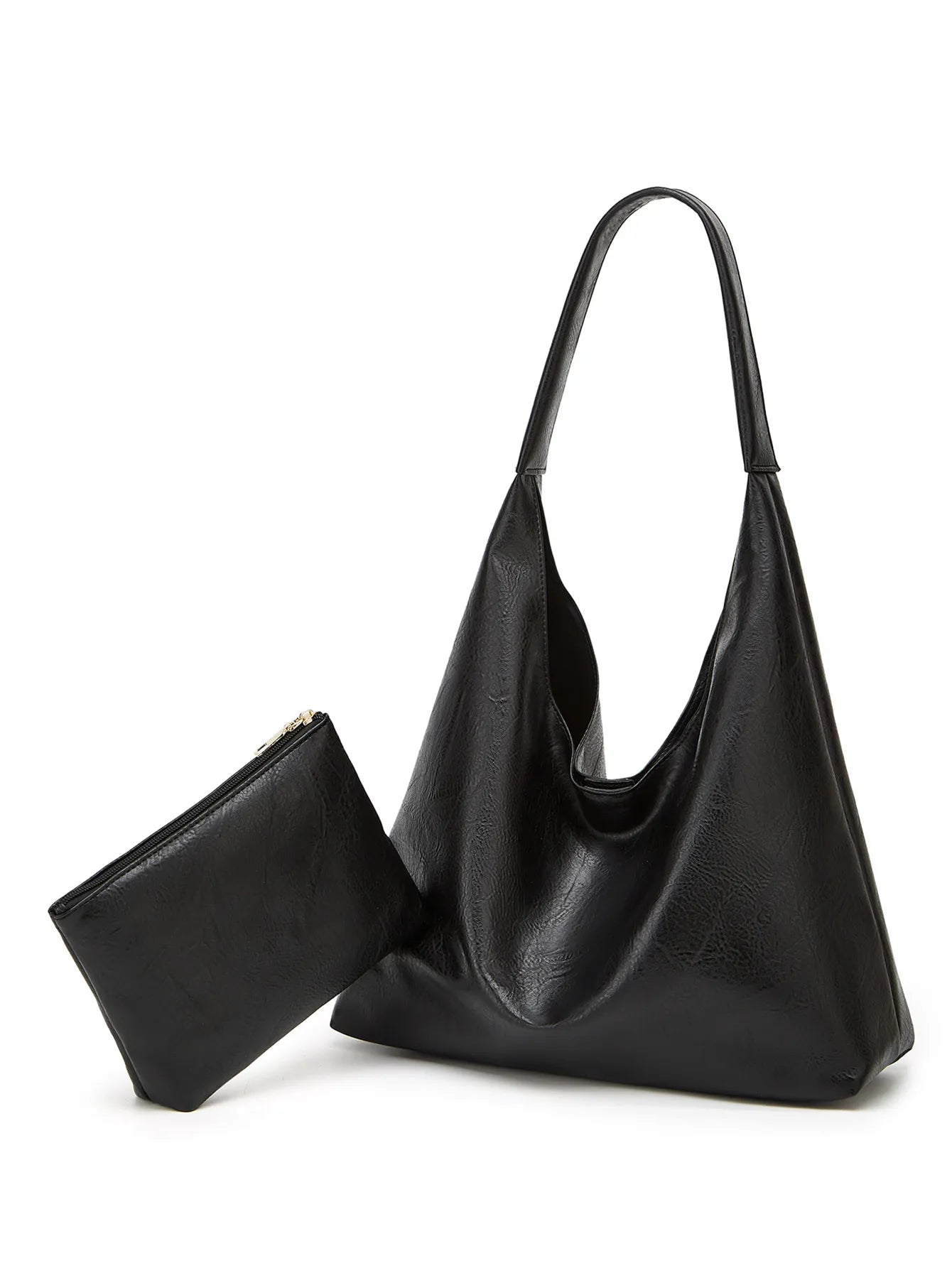Women's Retro Simple Large Shoulder Tote Bag - Casual Handbag - lily supply