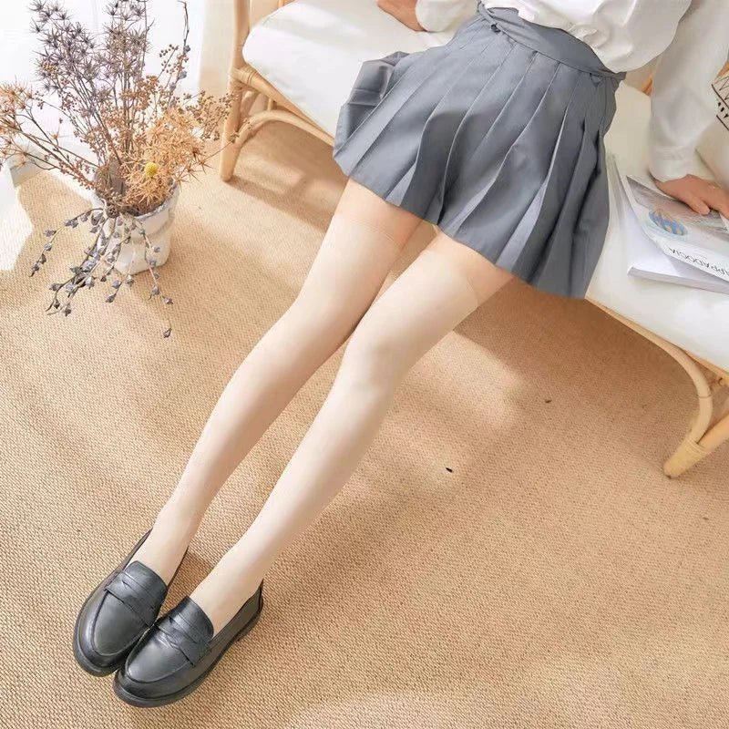Women's Thigh High Over - Knee Cotton Long Socks – Classic Long Socks - lily supply