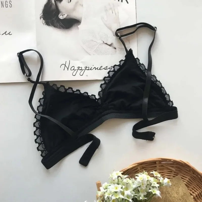 Women's Lace Tube Top Hollow Bralette