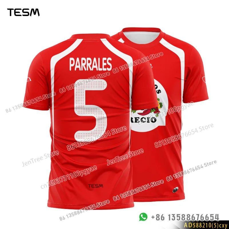 TESM Retro Sports Jersey – Men's & Women's Casual Top - Men's Clothing - lily supply