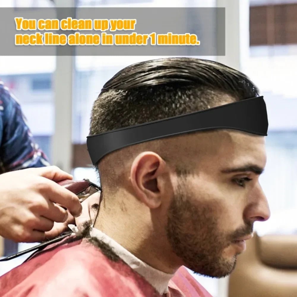 DIY Hair Cutting Guide - Silicone Neckline Shaving Template - lily supply
