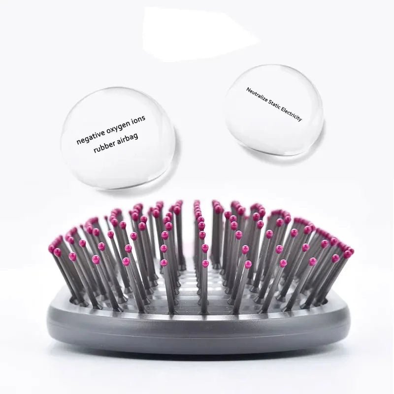 Airbag Scalp Massage Hairbrush - Wet Curly Detangle Salon Styling Comb - lily supply