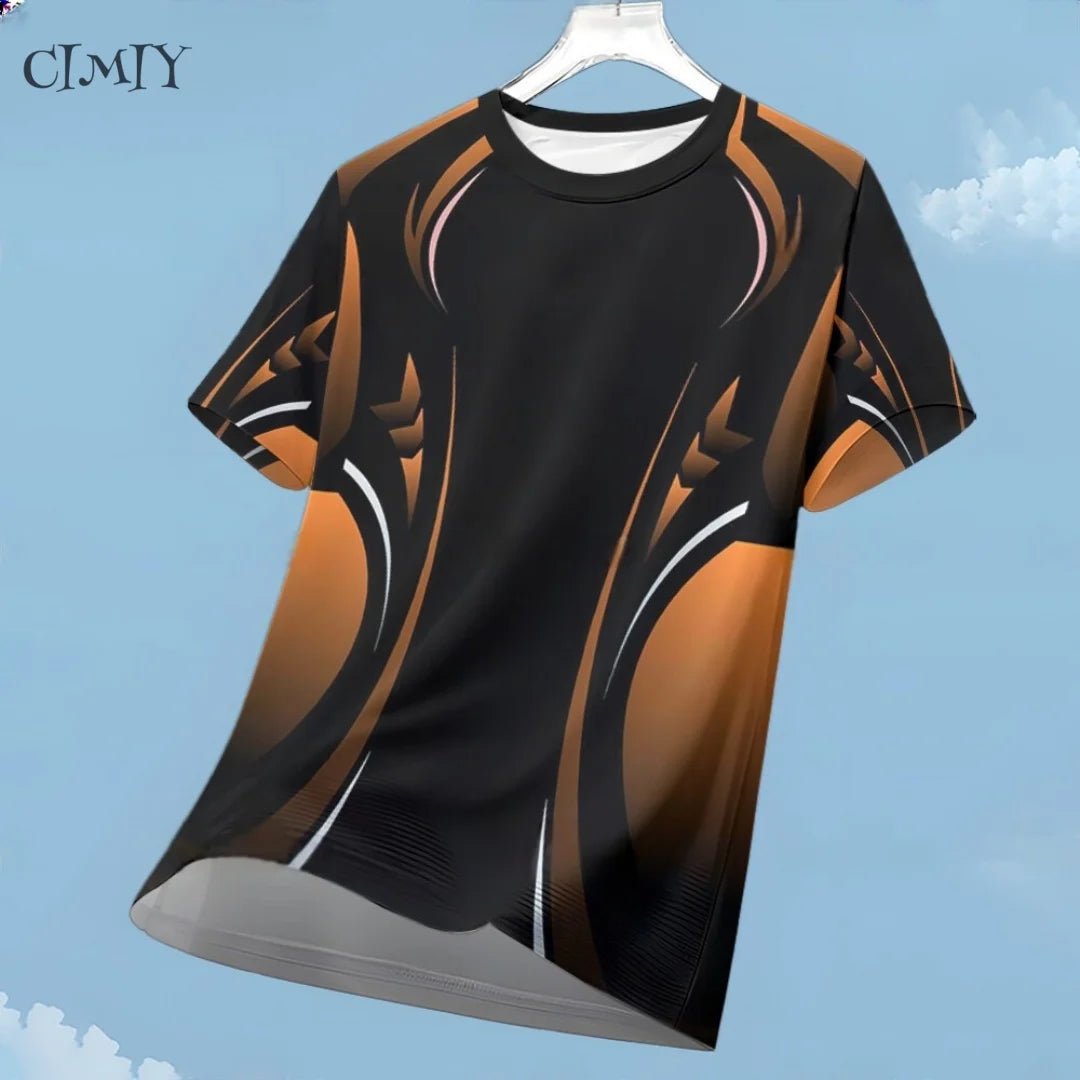 Men's Sports Casual Jersey – Dry Fit Running & Outdoor Shirt - lily supply