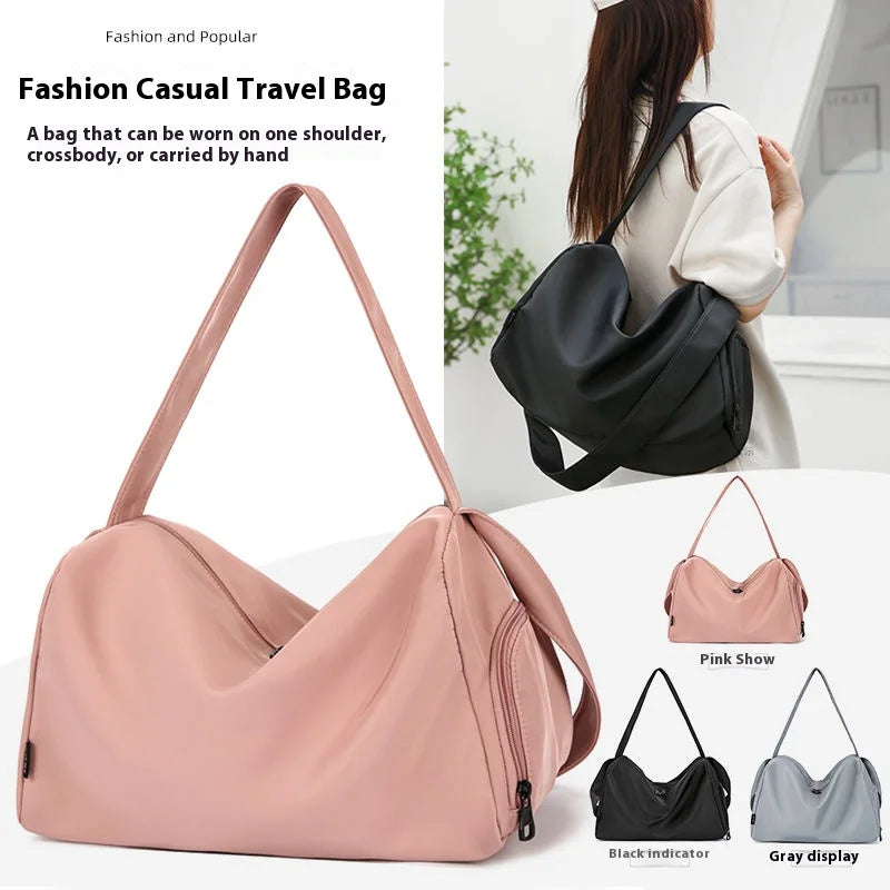 Women's Travel bag large capacity swimming fitness bag training bag style student class pack Gym Pack Travel fitness Handbags