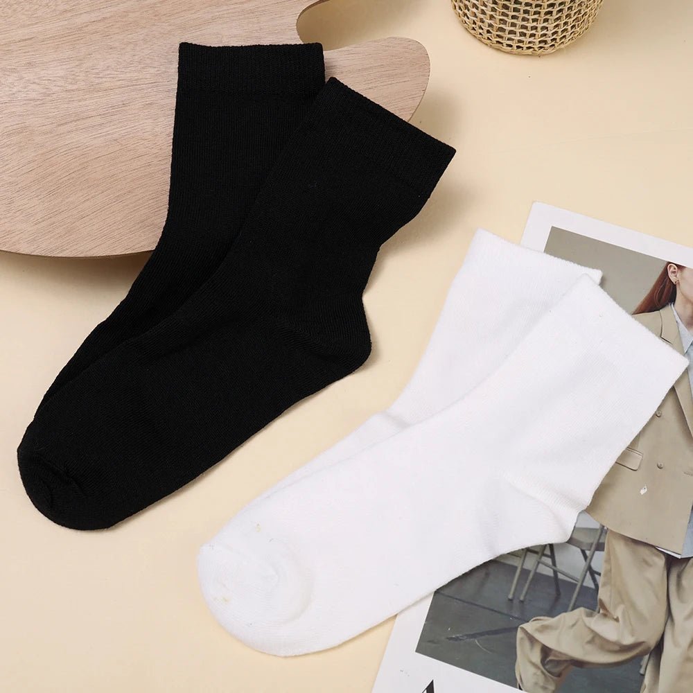 Women's Harajuku Boneless Mid Tube Socks – Seamless Casual Socks - lily supply