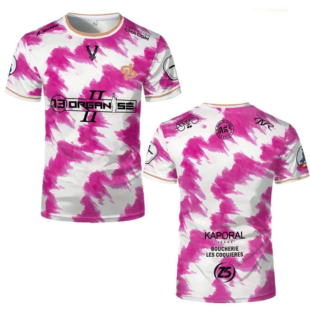 JUL Marseille Football Jersey – Hip Hop All - Over Print Streetwear - lily supply