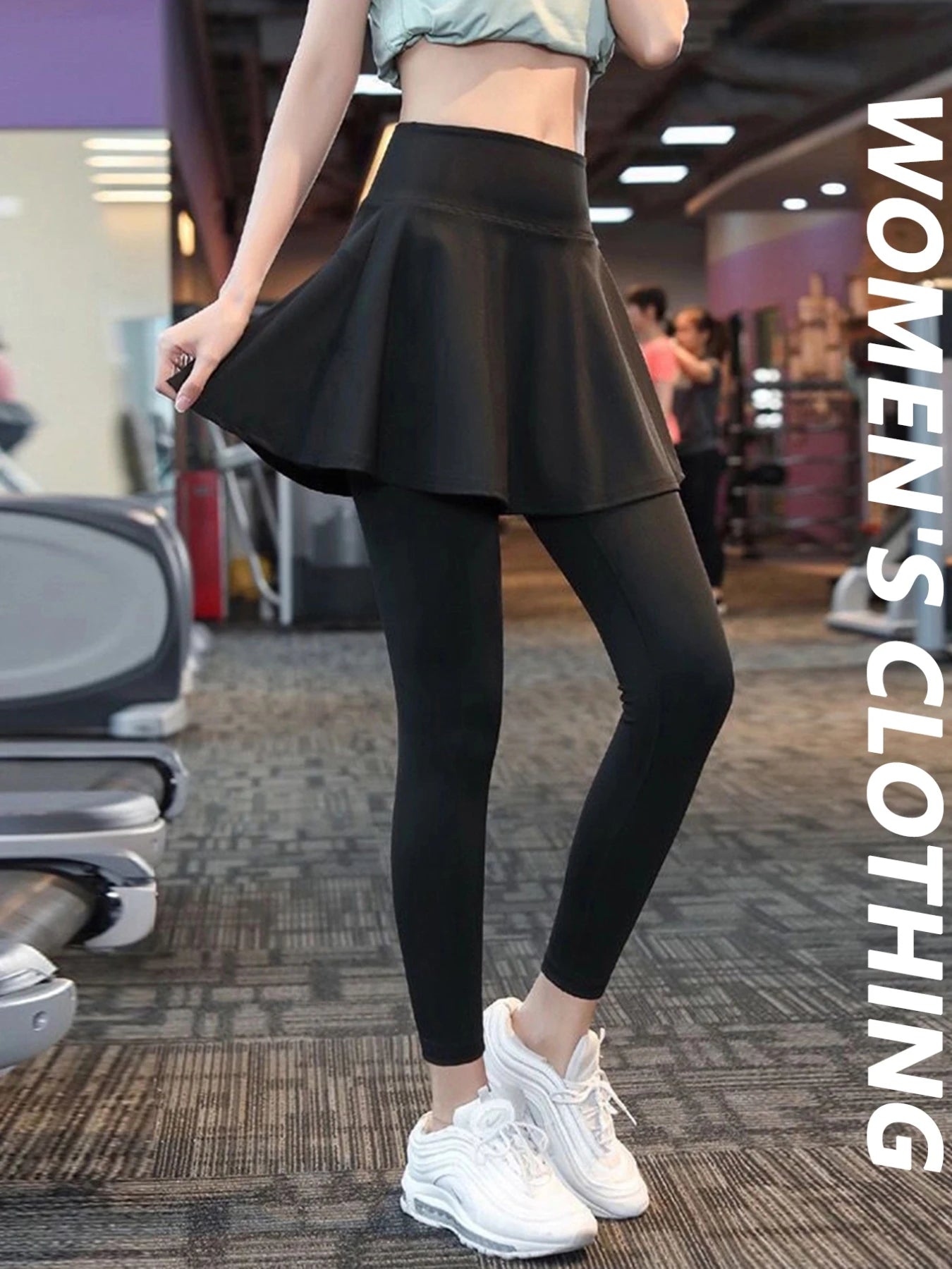 Women's Sports skirt Casual High Waist Gym Running Fitness Cycling Casual Skirt Golf Tennis Fitness Comfortable - lily supply