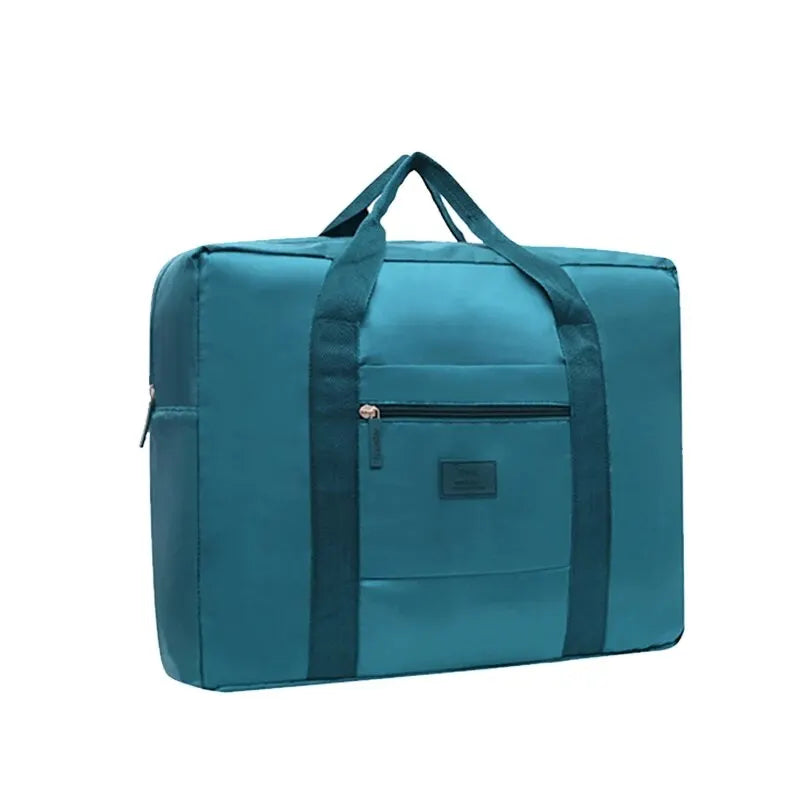 Lightweight Foldable Travel Duffel Bag - Unisex Carry-On Weekend Tote
