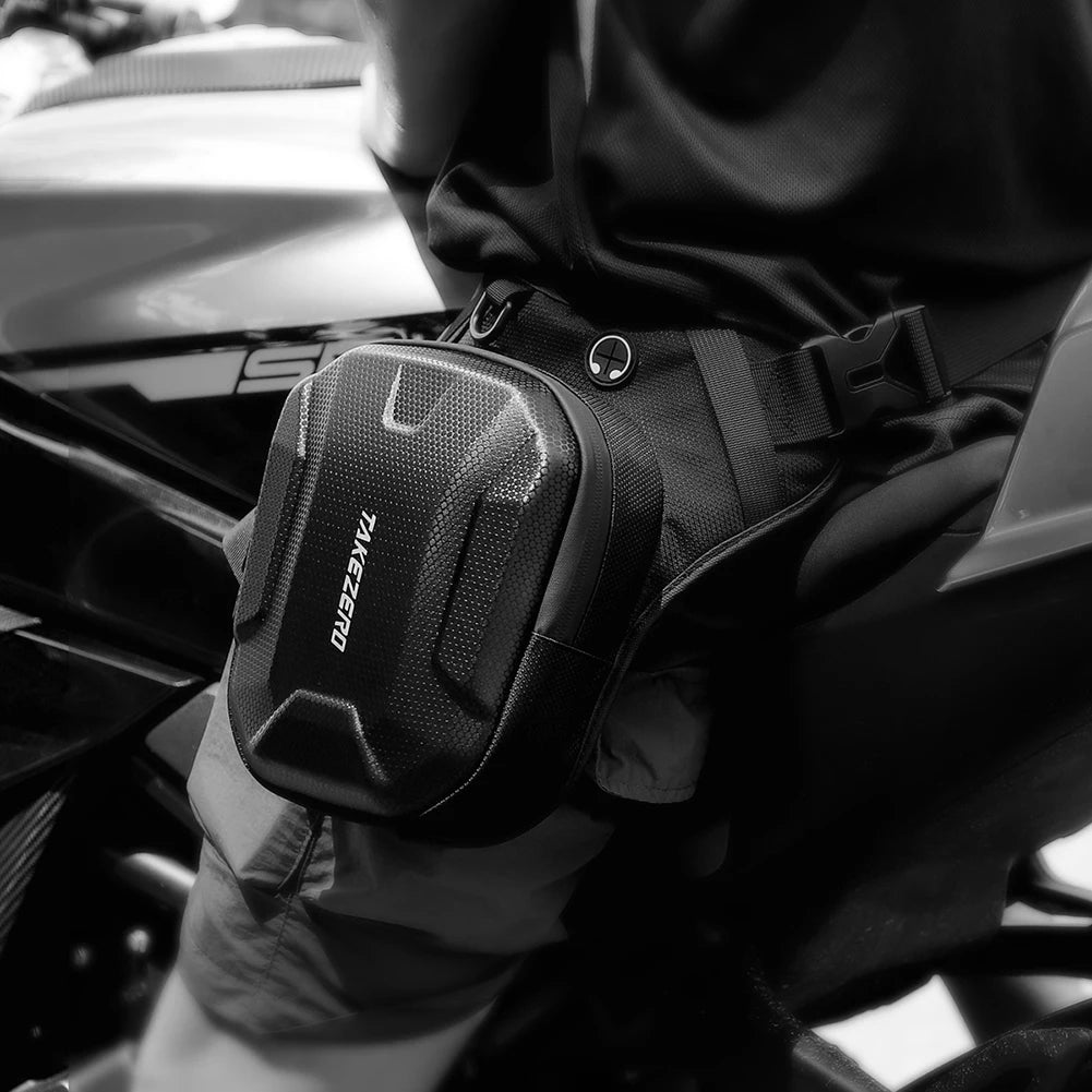 Travel Bag Motorcycle Leg Side Bag Waterproof Motorbike Waist Leg Bag Men Women Hip Bum Pack Outdoor Sports Casual Fanny Pack