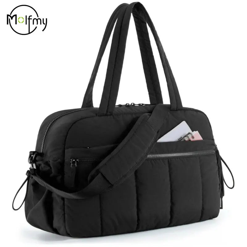 Women's Waterproof Travel Duffle Bag – Dry Wet Separation Gym Sport Handbag