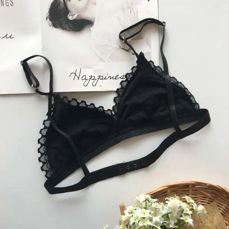 Women's Lace Tube Top Hollow Bralette
