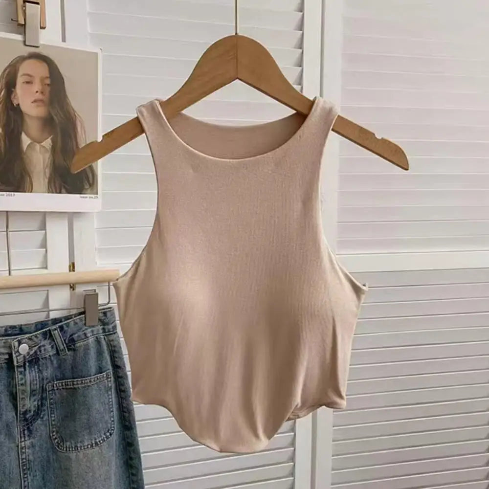 Women's Padded Off Shoulder Sport Camisole