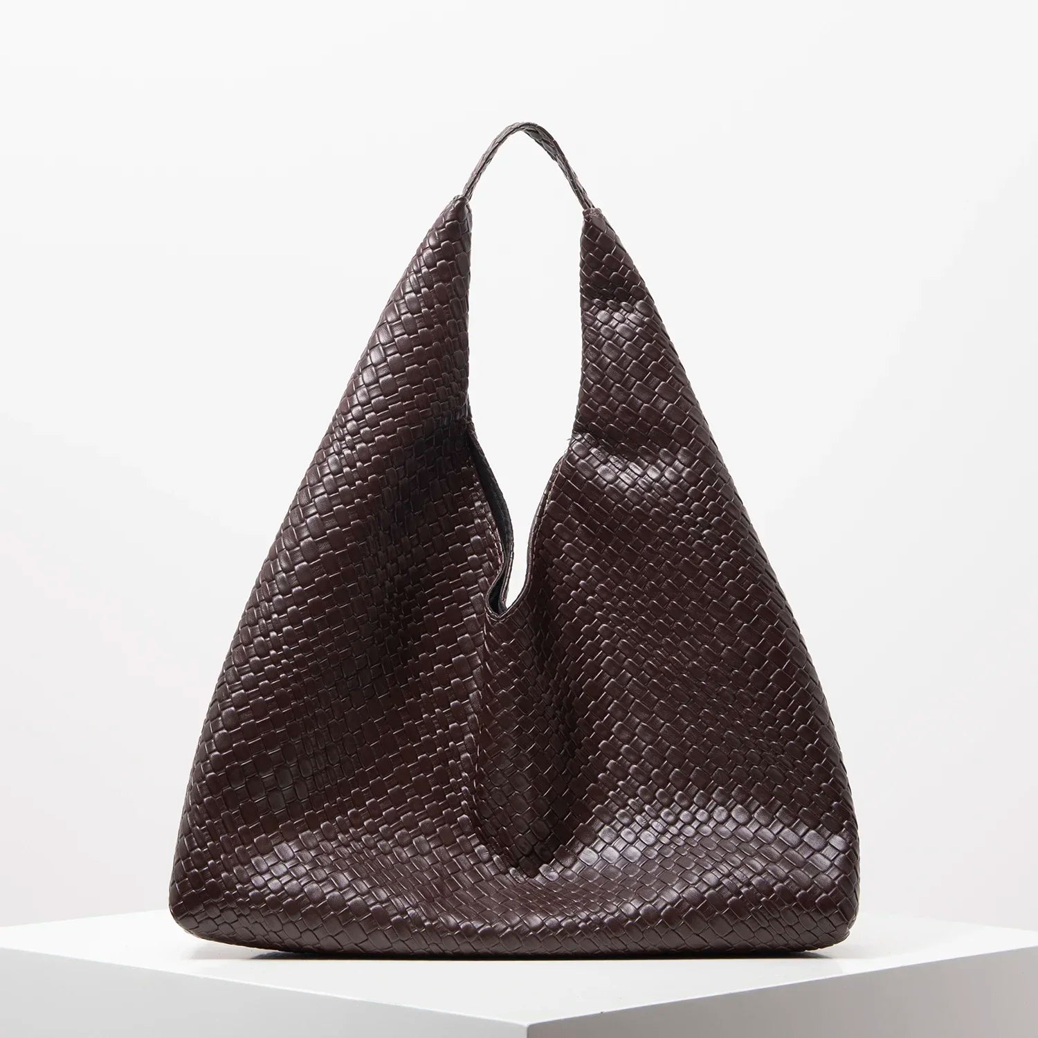 Minimalist Hobo Tote Bag - Retro Elegant Large Capacity Shoulder Bag