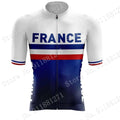 Cycling Jersey France National Team 2024 Set French Retro Clothing Road Bike Blue Shirts Suit Bicycle Bib Shorts MTB Maillot - lily supply