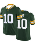Men's 10 American Football Jersey – V - Neck Quick - Dry Training Shirt - lily supply